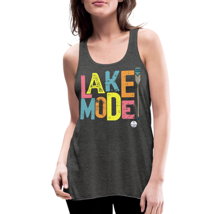 Lake Mode Flowy Lake Tank Top - deep heather