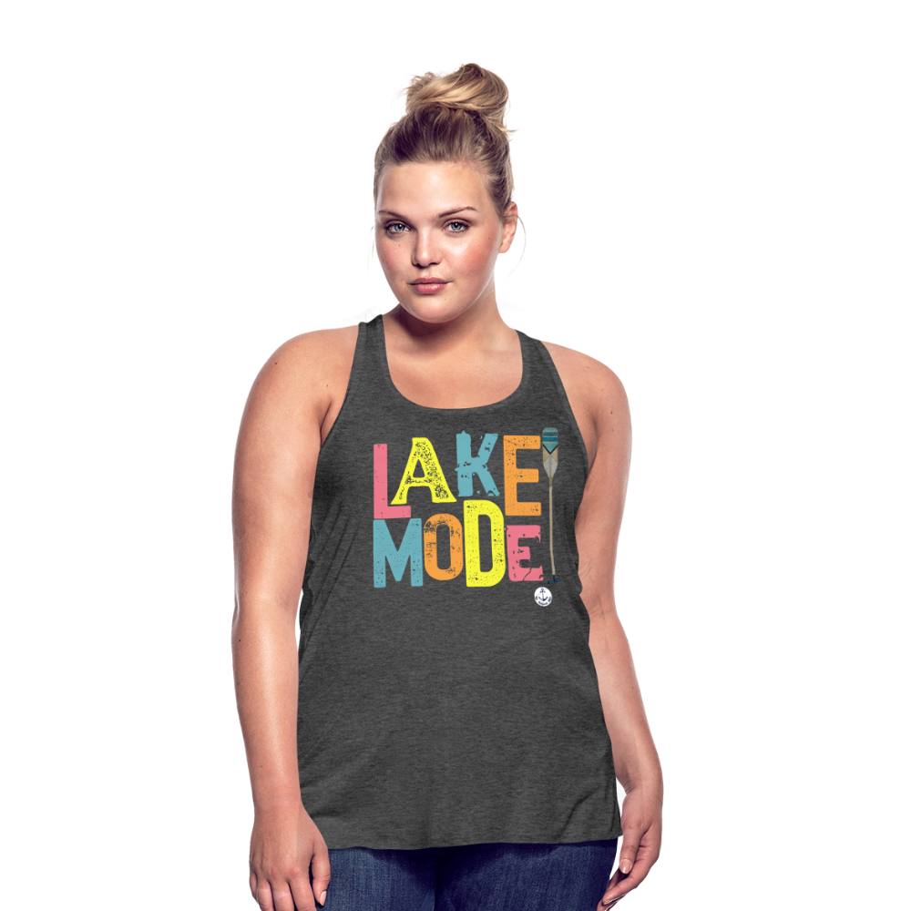 Lake Mode Flowy Lake Tank Top - deep heather