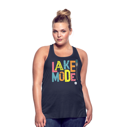 Lake Mode Flowy Lake Tank Top - navy