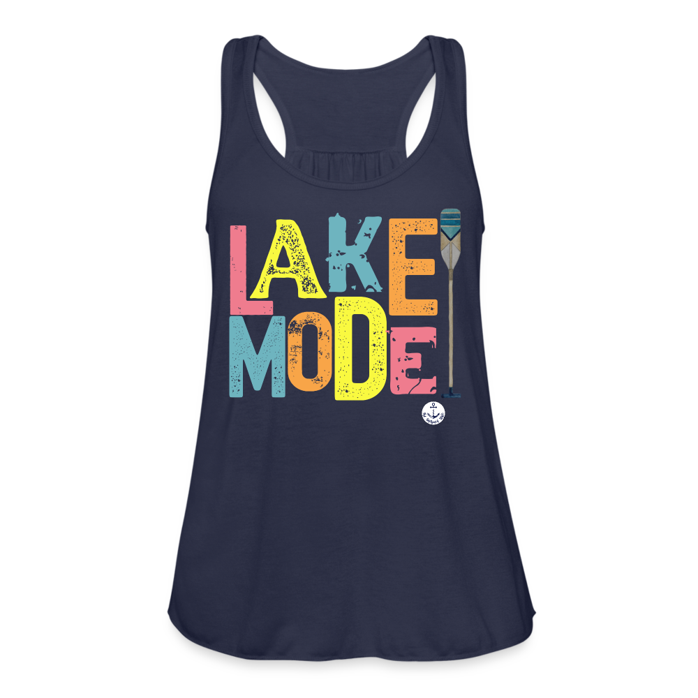 Lake Mode Flowy Lake Tank Top - navy