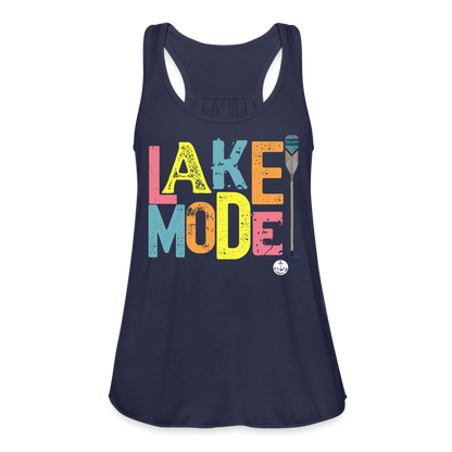 Lake Mode Flowy Lake Tank Top - navy