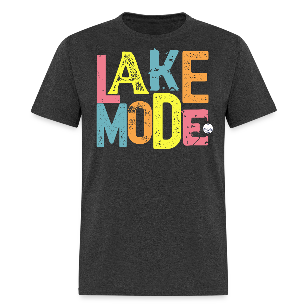 Lake Mode Everyday Lake Tee - heather black