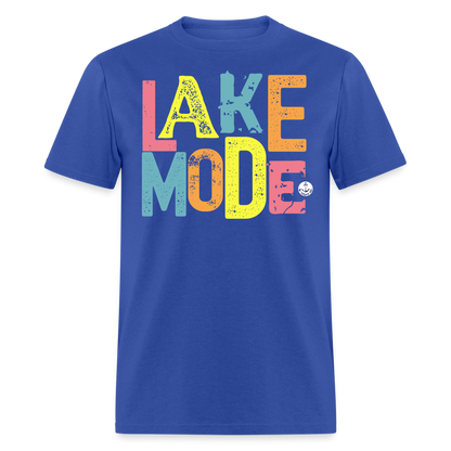 Lake Mode Everyday Lake Tee - royal blue