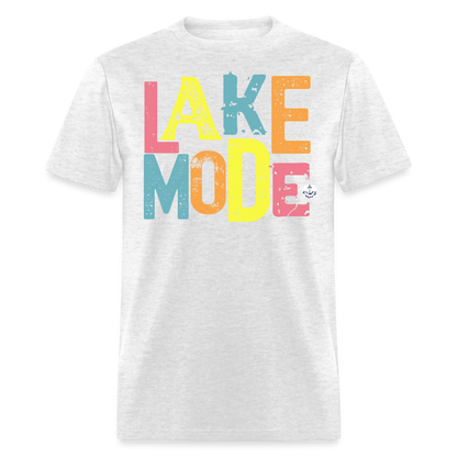 Lake Mode Everyday Lake Tee - light heather gray