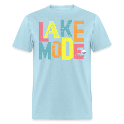 Lake Mode Everyday Lake Tee - powder blue