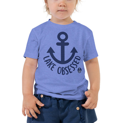 Lake Obsessed Toddler Short Sleeve Lake Tee