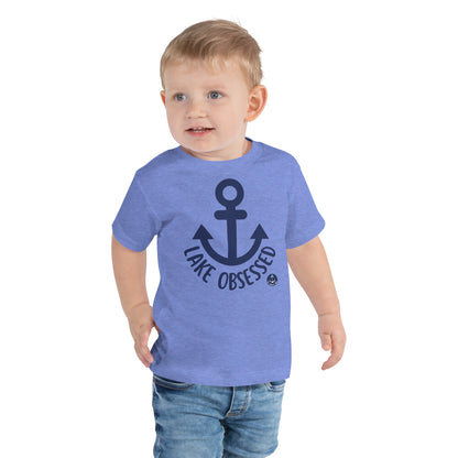 Lake Obsessed Toddler Short Sleeve Lake Tee