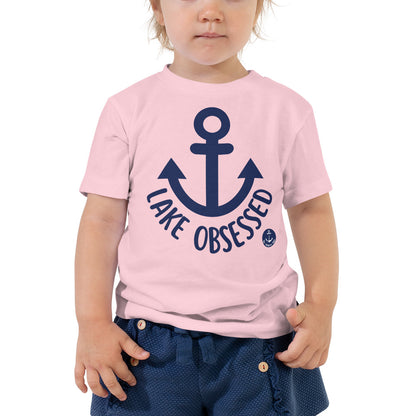 Lake Obsessed Toddler Short Sleeve Lake Tee