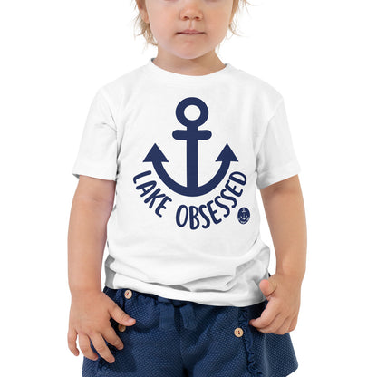 Lake Obsessed Toddler Short Sleeve Lake Tee