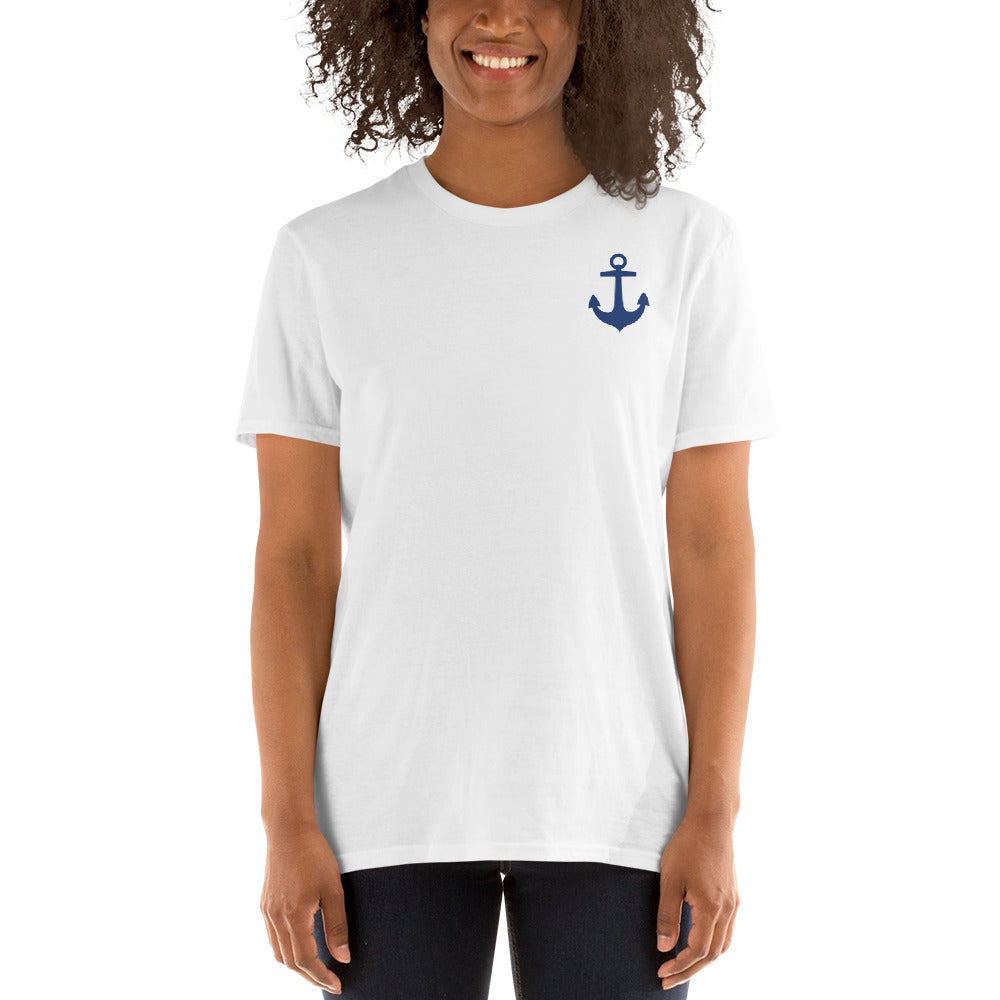 Paths Lead to the Lake Short-Sleeve Unisex Lake Tee