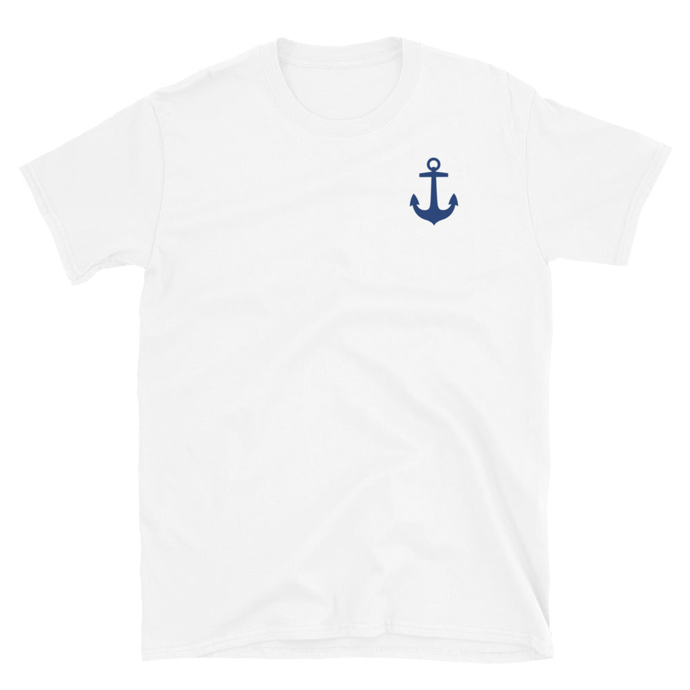 Paths Lead to the Lake Short-Sleeve Unisex Lake Tee