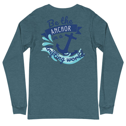 Be the Anchor Unisex Long Sleeve Lake Tee