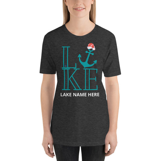 Customize Your Lake Tee (Click the Personalize Button)